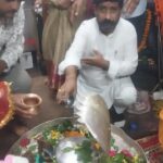 कैलाश मानसरोवर समेत पवित्र नदियों के जल से हुआ भोरमदेव शिवलिंग का अभिषेक