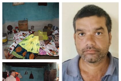 जमीन के झगड़े ने ली जान, बेटे ने पिता व फूफी को उतारा मौत के घाट, आरोपी पुत्र गिरफ्तार