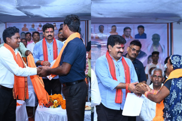 ग्राम प्रभाटोला के सरपंच सहित सैकड़ों ग्रामीण भाजपा में हुए शामिल